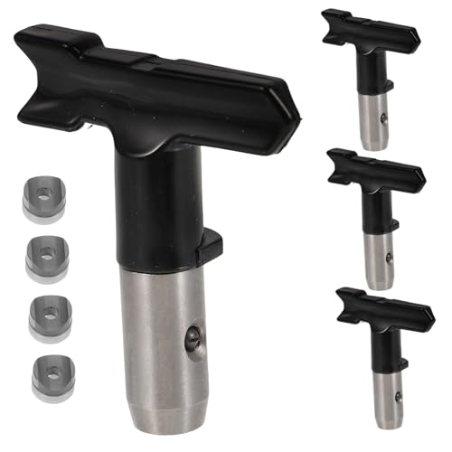 WHAMVOX 4 Stück Teiliges Airless Sprühdüsen mit Verschiedenen Spitzen Einfache Montage Gleichmäßige Zerstäubung Langlebig Geeignet für Möbel Zäune Innen und Außenbereiche WHAMVOX 4 Stück Teiliges Airless Sprühdüsen mit Verschiedenen Spitzen Einfache Montage Gleichmäßige Zerstäubung Langlebig Geeignet für Möbel Zäune Innen und Außenbereiche von WHAMVOX