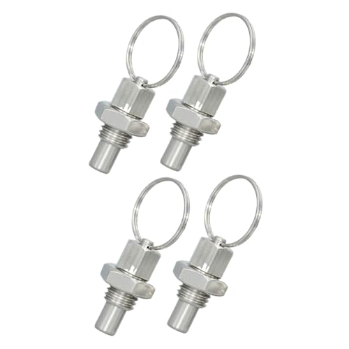 WHAMVOX 4 Stück Teiliges Edelstahl Federkolben mit Zugring Mechanisches Zubehör Federverriegelter Robuster Flexibler Spannstift für Gewerbe Maschinenbau Automobil und Elektronik WHAMVOX 4 Stück Teiliges Edelstahl Federkolben mit Zugring Mechanisches Zubehör Federverriegelter Robuster Flexibler Spannstift für Gewerbe Maschinenbau Automobil und Elektronik von WHAMVOX
