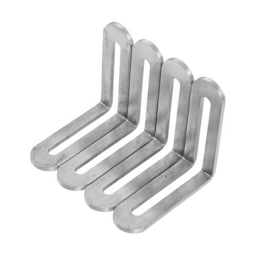 WHAMVOX 4 Stück Teiliges Förmiges Möbelwinkelset Verstellbare Eckwinkel mit Langloch für Stabile Möbelmontage Langlebigem Installieren für DIY Projekte WHAMVOX 4 Stück Teiliges Förmiges Möbelwinkelset Verstellbare Eckwinkel mit Langloch für Stabile Möbelmontage Langlebigem Installieren für DIY Projekte von WHAMVOX