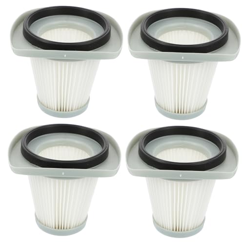 WHAMVOX 4 Stück Teiliges Kabelloses Staubsaugerfilter Verschleißfestem Kunststoff Waschbar und Langlebig Ersatzfilter Kompatibel für Akku sauger zur Effizienzsteigerung und Optimalen WHAMVOX 4 Stück Teiliges Kabelloses Staubsaugerfilter Verschleißfestem Kunststoff Waschbar und Langlebig Ersatzfilter Kompatibel für Akku sauger zur Effizienzsteigerung und Optimalen von WHAMVOX