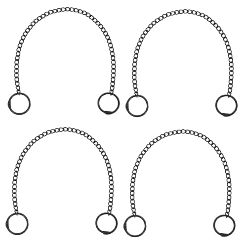 WHAMVOX 4 Stück Teiliges Lang mit Clips und Haken für Werbeschilder Hängende Ketten aus Robustem für Laden Messestand und Dekoration mit Hoher Tragfähigkeit WHAMVOX 4 Stück Teiliges Lang mit Clips und Haken für Werbeschilder Hängende Ketten aus Robustem für Laden Messestand und Dekoration mit Hoher Tragfähigkeit von WHAMVOX