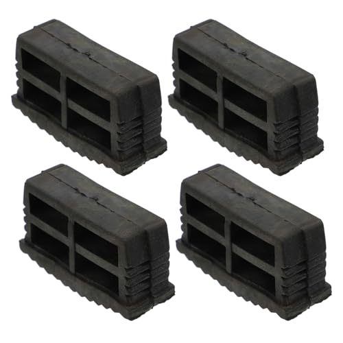 WHAMVOX 4 Stück Teiliges Leiterfüße schutzset aus Umweltfreundlichem Gummi Rutschfeste Dämpfende Leiterpads zur Boden Lärmschutz Passend für Aluminium Holzleitern Sicherer Halt Fliesen WHAMVOX 4 Stück Teiliges Leiterfüße schutzset aus Umweltfreundlichem Gummi Rutschfeste Dämpfende Leiterpads zur Boden Lärmschutz Passend für Aluminium Holzleitern Sicherer Halt Fliesen von WHAMVOX