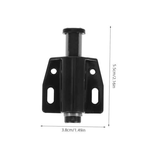 WHAMVOX 4 Stück Teiliges Push to open Türverschluss Edelstahl Magnetische Schrankverschlüsse für Küchen Badezimmerschränke Einfache Bedienung durch Berührung Geeignet für Schrank von WHAMVOX