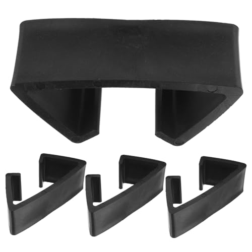 WHAMVOX 4 Stück Teiliges Rattan Möbelclips für Terrassensofas Stabile Befestigungsklemmen mit Rillen für Festen Halt Verbindungselemente für Outdoor Loungemöbel Langlebige Schwarze Clamps WHAMVOX 4 Stück Teiliges Rattan Möbelclips für Terrassensofas Stabile Befestigungsklemmen mit Rillen für Festen Halt Verbindungselemente für Outdoor Loungemöbel Langlebige Schwarze Clamps von WHAMVOX