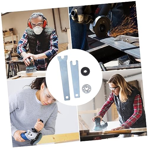 WHAMVOX 4 Stück Teiliges Set Winkelschleifer Spannmutter mit Metallmutter und Flansch Langlebiges Werkzeug für Heimwerker und Maschinenbau Kompatibel mit Verschiedenen Modellen WHAMVOX 4 Stück Teiliges Set Winkelschleifer Spannmutter mit Metallmutter und Flansch Langlebiges Werkzeug für Heimwerker und Maschinenbau Kompatibel mit Verschiedenen Modellen von WHAMVOX