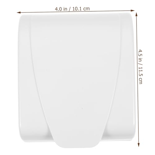 WHAMVOX 4 Stück Teiliges Wasserdichtes Steckdosen Selbstklebend Spritzwassergeschützt Sicherer Elektrischer Wandsteckdosenschutz für Innen Außenbereich WHAMVOX 4 Stück Teiliges Wasserdichtes Steckdosen Selbstklebend Spritzwassergeschützt Sicherer Elektrischer Wandsteckdosenschutz für Innen Außenbereich von WHAMVOX