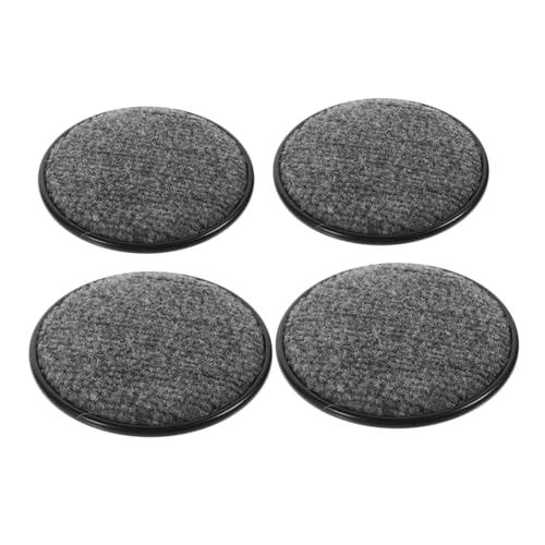 WHAMVOX 4 Stück Teiliges rutschfeste Möbelgleiter aus Kunststoff und Filz Bodenschonende Untersetzer für Stuhl und Sofabeine Verschleißfest und Einfach zu Montieren Geeignet für Harte von WHAMVOX