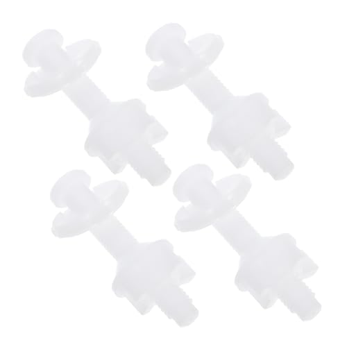 WHAMVOX 4 Stück Toilettensitz Schrauben Pom Befestigungsbolzen Robust für Wc Sitz Fixierung Badezimmer Zubehör WHAMVOX 4 Stück Toilettensitz Schrauben Pom Befestigungsbolzen Robust für Wc Sitz Fixierung Badezimmer Zubehör von WHAMVOX