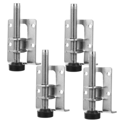 WHAMVOX 4 Stück Verstellbare Möbelgleiter Schwere Belastbare Höhenverstellbare Fußpads rutschfeste Möbelstützen für Bücherregal Schrank Stuhl Tisch Stabile Möbelstützen Silber WHAMVOX 4 Stück Verstellbare Möbelgleiter Schwere Belastbare Höhenverstellbare Fußpads rutschfeste Möbelstützen für Bücherregal Schrank Stuhl Tisch Stabile Möbelstützen Silber von WHAMVOX