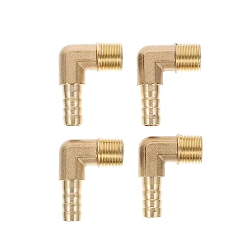 WHAMVOX 4Stücke Luftschlauchanschlüsse Kupfer Pneumatische Armaturen mit Ellbogengewinde Innendurchmesser Langlebig und Installieren WHAMVOX 4Stücke Luftschlauchanschlüsse Kupfer Pneumatische Armaturen mit Ellbogengewinde Innendurchmesser Langlebig und Installieren von WHAMVOX