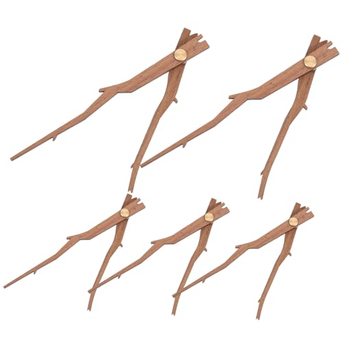 WHAMVOX 5 Sätze Holz uhrzeiger aus Schwarzem Walnussholz mit Kupferhülse DIY Uhrzeigersatz für Wanduhren Langlebige Zeiger Ersatzteile für Heim Uhr Reparatur und Bastelprojekte WHAMVOX 5 Sätze Holz uhrzeiger aus Schwarzem Walnussholz mit Kupferhülse DIY Uhrzeigersatz für Wanduhren Langlebige Zeiger Ersatzteile für Heim Uhr Reparatur und Bastelprojekte von WHAMVOX