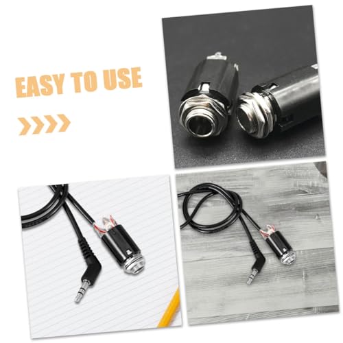 WHAMVOX 5 Stück Teiliges Klinkenbuchsen aus Robustem Metall und Kunststoff Langlebige Steckdosen für Gitarrenreparatur Ersatz Professionelles Zubehör für Stabile Audioverbindung WHAMVOX 5 Stück Teiliges Klinkenbuchsen aus Robustem Metall und Kunststoff Langlebige Steckdosen für Gitarrenreparatur Ersatz Professionelles Zubehör für Stabile Audioverbindung von WHAMVOX