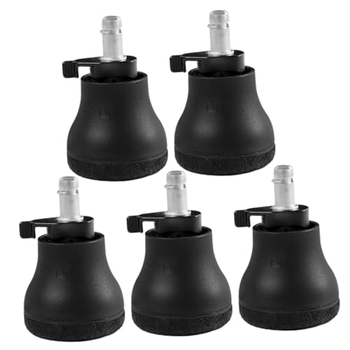 WHAMVOX 5 Stück Teiliges Möbel Radstopper für Bürostuhl und Bett Rutschfeste Leise Chair Feet Ersatzteile Geeignet für Hartböden Teppich und Parkett Einfache Installation Schützt Boden WHAMVOX 5 Stück Teiliges Möbel Radstopper für Bürostuhl und Bett Rutschfeste Leise Chair Feet Ersatzteile Geeignet für Hartböden Teppich und Parkett Einfache Installation Schützt Boden von WHAMVOX