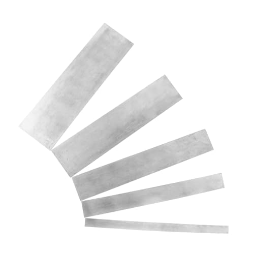 WHAMVOX 5 Stück Teiliges Schaber Langlebigem Manganstahl Holz Möbel Polierwerkzeug Vielseitige Holzarbeit Kanten Kratzerentfernung Verschiedene Effizientes Schleifen Zubehör von WHAMVOX