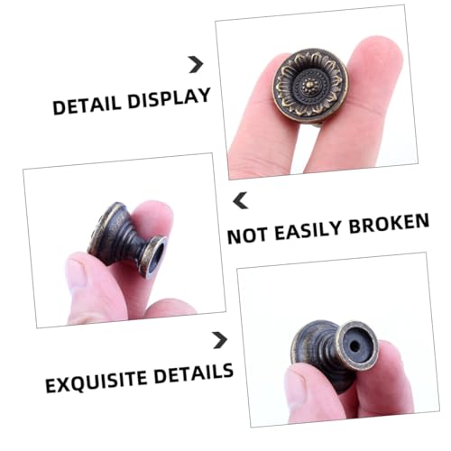 WHAMVOX 5 Stück Teiliges Vintage Antike Schrankgriffe aus Robustem Material Praktische Schubladen Küchenschrankgriffe im Retro stil Einfache Montage für Kommoden und Kleiderschränke WHAMVOX 5 Stück Teiliges Vintage Antike Schrankgriffe aus Robustem Material Praktische Schubladen Küchenschrankgriffe im Retro stil Einfache Montage für Kommoden und Kleiderschränke von WHAMVOX