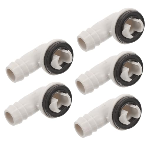 WHAMVOX 5 Teiliges Fenster Klimaanlagen Fitting Klimaanlagen Ablaufschlauch Anschluss Ablauf Kit Flexibler Ac Schlauch Rohrverbinder Schlauchadapter von WHAMVOX
