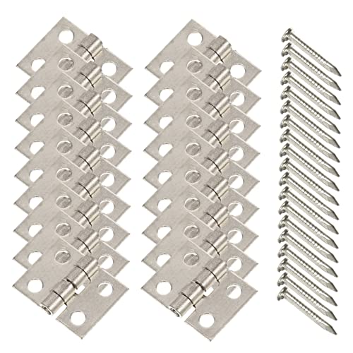 WHAMVOX 50 Sätze Mini Antike Messingscharniere Kleine Klappscharniere für Schmuckboxen Möbel und DIY Projekte Robuste und Langlebige Konstruktion Rostbeständig für Holzarbeiten WHAMVOX 50 Sätze Mini Antike Messingscharniere Kleine Klappscharniere für Schmuckboxen Möbel und DIY Projekte Robuste und Langlebige Konstruktion Rostbeständig für Holzarbeiten von WHAMVOX