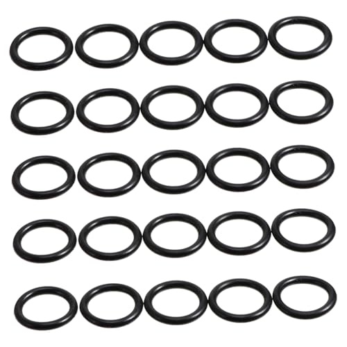 WHAMVOX 50 Stück Flachdichtung O ring Dichtungsringe für Wasserhahn Schlauchanschluss Joint Seal Washer Ersatz für Spülbecken Rohr Sanitär Dichtung und Einfach zu Montieren von WHAMVOX