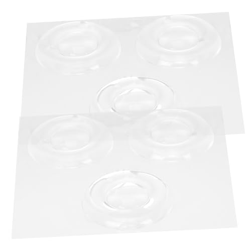 WHAMVOX 6 Stück Teiliges Selbstklebende Transparente Silikon Türgriffpuffer Türschutz Kollisions Pads Wand und Möbelschoner Geräuschdämpfend Schützend für Küche und Wohnzimmer WHAMVOX 6 Stück Teiliges Selbstklebende Transparente Silikon Türgriffpuffer Türschutz Kollisions Pads Wand und Möbelschoner Geräuschdämpfend Schützend für Küche und Wohnzimmer von WHAMVOX