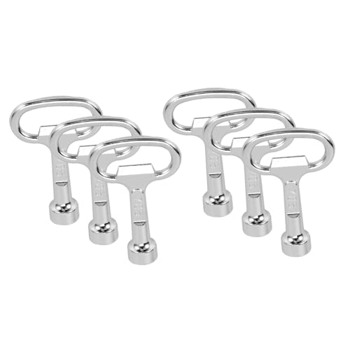 WHAMVOX 6 Stück Teiliges Vierkantschlüssel für Verteilerschränke Wasserzähler Ventile Heizkörper Entlüftungsschlüssel Vielseitig für Elektro Wasserschränke Kompakt und Robust WHAMVOX 6 Stück Teiliges Vierkantschlüssel für Verteilerschränke Wasserzähler Ventile Heizkörper Entlüftungsschlüssel Vielseitig für Elektro Wasserschränke Kompakt und Robust von WHAMVOX