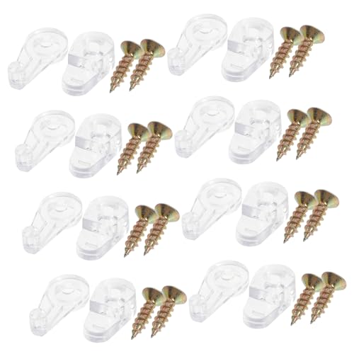 WHAMVOX 60 Sätze Glashalter Clips Kunststoff Glasfixierung mit Schrauben für Spiegel Fenster Türen Schrankmontage Transparente Glashalterungen Robust und Installieren WHAMVOX 60 Sätze Glashalter Clips Kunststoff Glasfixierung mit Schrauben für Spiegel Fenster Türen Schrankmontage Transparente Glashalterungen Robust und Installieren von WHAMVOX