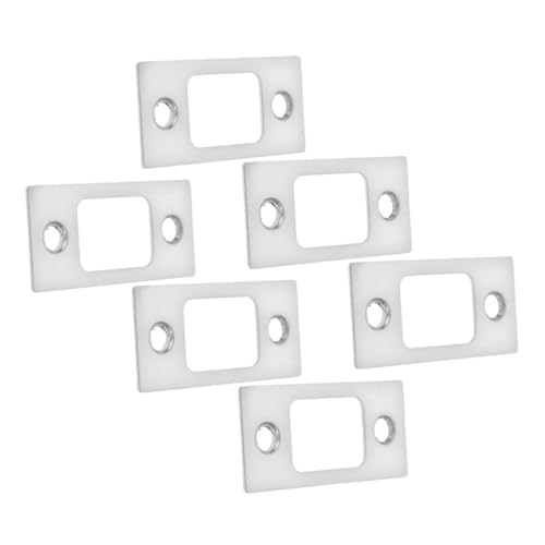 WHAMVOX 6Stücke Teiliges Verstellbares Riegelschließblech für Türen Robuste Langlebige Konstruktion Einfache Installation Geeignet für Schiebetüren und Fliegengittertüren WHAMVOX 6Stücke Teiliges Verstellbares Riegelschließblech für Türen Robuste Langlebige Konstruktion Einfache Installation Geeignet für Schiebetüren und Fliegengittertüren von WHAMVOX