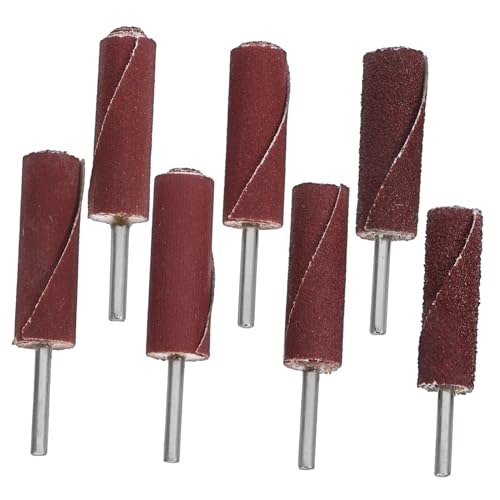 WHAMVOX 7 Stück Teiliges Schleifpapier Schleiftrommel Aufsätze für Bohrmaschine Vielseitig Einsetzbar Langlebig Feinkörnig für Holz Metall Kunststoff Schleifarbeiten Kompakt Leicht WHAMVOX 7 Stück Teiliges Schleifpapier Schleiftrommel Aufsätze für Bohrmaschine Vielseitig Einsetzbar Langlebig Feinkörnig für Holz Metall Kunststoff Schleifarbeiten Kompakt Leicht von WHAMVOX
