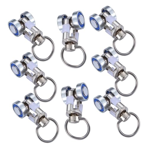 WHAMVOX 8 Stück Metall Gardinenrollen Langlebige Verschleißfeste Vorhangschienen Gleiter mit Stabilem Kugelmechanismus für Geräuschlosen Lauf Geeignet für Deckenschienen Vorhangsysteme WHAMVOX 8 Stück Metall Gardinenrollen Langlebige Verschleißfeste Vorhangschienen Gleiter mit Stabilem Kugelmechanismus für Geräuschlosen Lauf Geeignet für Deckenschienen Vorhangsysteme von WHAMVOX