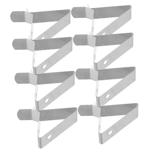 WHAMVOX 8 Stück Teiliges Thermometer Clips aus Lebensmittelechtem Edelstahl Hitzebeständige Küchenklemme zur Sicheren Befestigung von Temperaturfühlern bei Bbq Kaffee und Backen von WHAMVOX