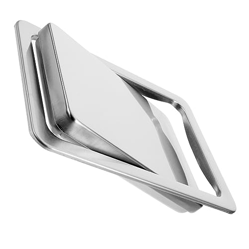 WHAMVOX Abfalleimer Deckel mit Schwingdeckel Eingebauter Mülleimerdeckel für Küche und Bad Rostfrei Einsetzbar Einfach zu Bedienen Langlebig und Praktisch von WHAMVOX