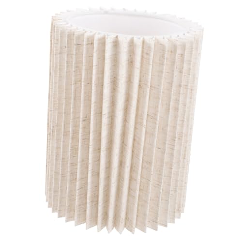 WHAMVOX Anti blend Lampenschirm aus Stoff für Tisch Stehlampe Solide Farbe Einfache Installation Kreatives Design Pflegeleicht für Wohnzimmer und Schlafzimmer Dekoration von WHAMVOX