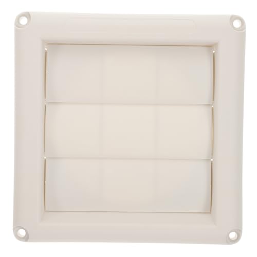 WHAMVOX Außen-dryer-vent-abdeckung Wetterfeste Kunststoff-lamellen Langlebiger Schutz für Haus-abluftöffnung Regen Tierbeständig Geeignet für Klimaanlage und Lüftungssysteme von WHAMVOX