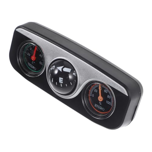 WHAMVOX Auto Kompass Dashboard Kompass mit Thermometer und Hygrometer Praktische Fahrzeugnavigation Multifunktionale Auto Innenraum Dekoration WHAMVOX Auto Kompass Dashboard Kompass mit Thermometer und Hygrometer Praktische Fahrzeugnavigation Multifunktionale Auto Innenraum Dekoration von WHAMVOX
