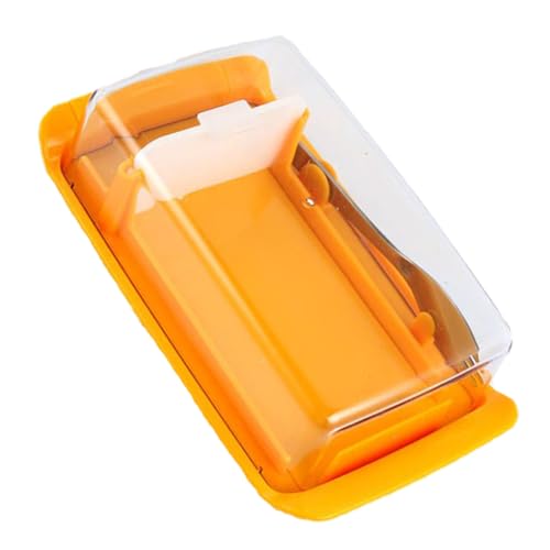 WHAMVOX Butter Aufbewahrungsbox mit Butter Cutter Bpa-freies Material Rostfrei Leicht zu Reinigen für Küche und Kühlschrank Praktische Butterdose für Gleichmäßige Scheiben Gelb WHAMVOX Butter Aufbewahrungsbox mit Butter Cutter Bpa-freies Material Rostfrei Leicht zu Reinigen für Küche und Kühlschrank Praktische Butterdose für Gleichmäßige Scheiben Gelb von WHAMVOX