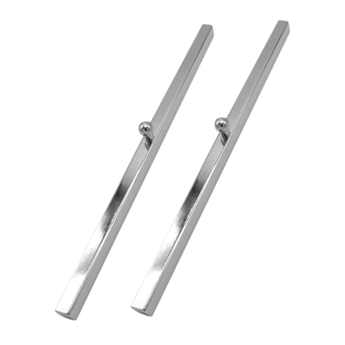 WHAMVOX Chinesisches Kalligraphie Papiergewicht Weißes Metall Briefbeschwerer Multifunktionale Schreibtisch Deko Praktisches Calligraphy Tool Für Büro Und Schreibpraxis von WHAMVOX