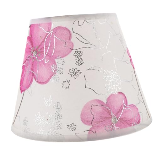 WHAMVOX Dekorativer Stoff-lampenschirm mit Blumenmuster Vielseitiger Lampenzubehör für Tischlampe und Pendelleuchte Weichlichtend Leicht zu Installieren Geeignet für Wohnzimmer und WHAMVOX Dekorativer Stoff-lampenschirm mit Blumenmuster Vielseitiger Lampenzubehör für Tischlampe und Pendelleuchte Weichlichtend Leicht zu Installieren Geeignet für Wohnzimmer und von WHAMVOX