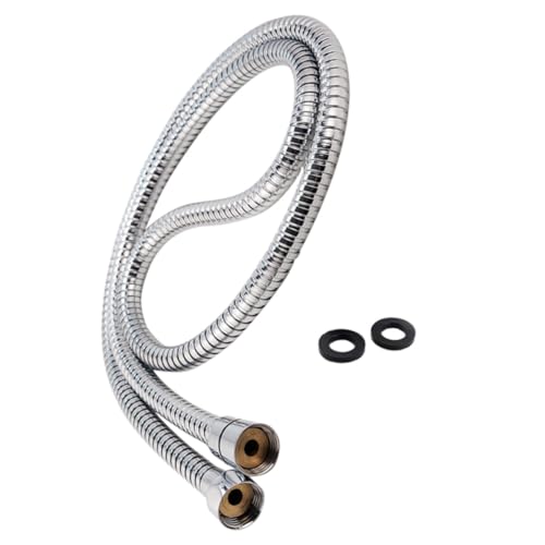 WHAMVOX Duschschlauch aus Edelstahl Sus Doppelt Verriegelt Korrosionsbeständig mit Messingkern Standardanschluss Flexibel Hitze Druckresistent für Badezimmerinstallation WHAMVOX Duschschlauch aus Edelstahl Sus Doppelt Verriegelt Korrosionsbeständig mit Messingkern Standardanschluss Flexibel Hitze Druckresistent für Badezimmerinstallation von WHAMVOX