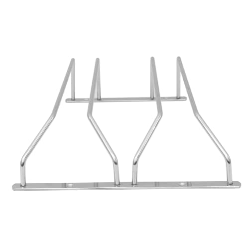 WHAMVOX Edelstahl Weinglashalter Hängend Praktisches Abtropfgestell rutschfest für Wohnzimmer und Küche Robust Platzsparend WHAMVOX Edelstahl Weinglashalter Hängend Praktisches Abtropfgestell rutschfest für Wohnzimmer und Küche Robust Platzsparend von WHAMVOX