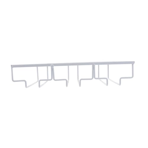 WHAMVOX Edelstahl Weinregal Hängend Leichtes Gläserhalter Stielgläser Organizer Für Wohnzimmer Küche Portable Abtropfhalter Robust Antirutsch von WHAMVOX