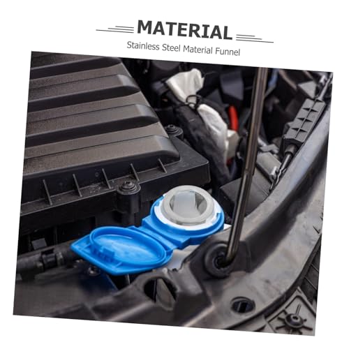 WHAMVOX Edelstahl Windschutzscheiben waschwasserfilter Trichter mit Verbesserter Filtration Verhindert Verstopfungen im Wassertank Geeignet für Autowaschanlage Reservoir WHAMVOX Edelstahl Windschutzscheiben waschwasserfilter Trichter mit Verbesserter Filtration Verhindert Verstopfungen im Wassertank Geeignet für Autowaschanlage Reservoir von WHAMVOX