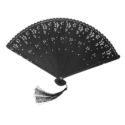 WHAMVOX Faltbarer Holz Handfächer Chinesischer Stil Leicht Handheld für Tanz Performance Sommer Party für Kulturinteressierte WHAMVOX Faltbarer Holz Handfächer Chinesischer Stil Leicht Handheld für Tanz Performance Sommer Party für Kulturinteressierte von WHAMVOX