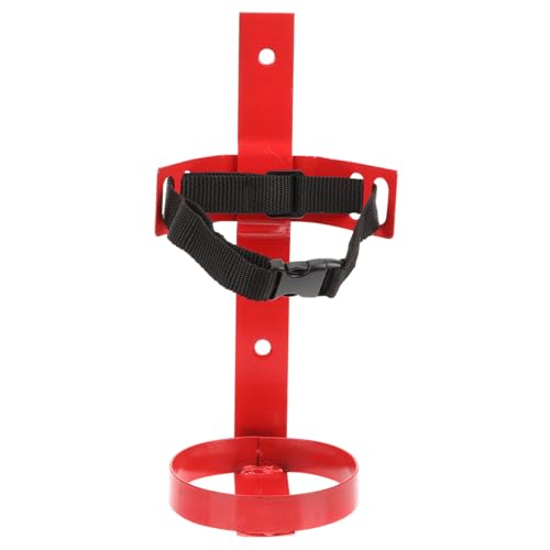 WHAMVOX Feuerlöscherhalter mit Verstellbaren Gurten Langlebiger Halter zur Wandmontage Platzsparend und Sicher für Zuhause Büro und Auto Geeignet von WHAMVOX
