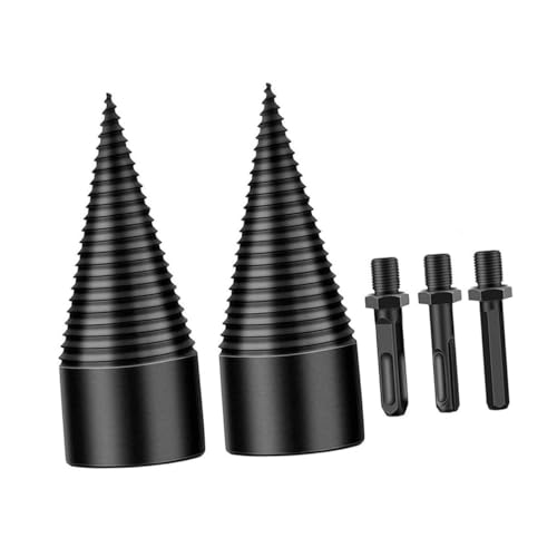 WHAMVOX Firewood Log Splitter Bohrer Stahl Kegelspalter Sechskantschaft Holzspalter für Elektrobohrer Brennholz Spalten Präzise Robust Langlebig WHAMVOX Firewood Log Splitter Bohrer Stahl Kegelspalter Sechskantschaft Holzspalter für Elektrobohrer Brennholz Spalten Präzise Robust Langlebig von WHAMVOX