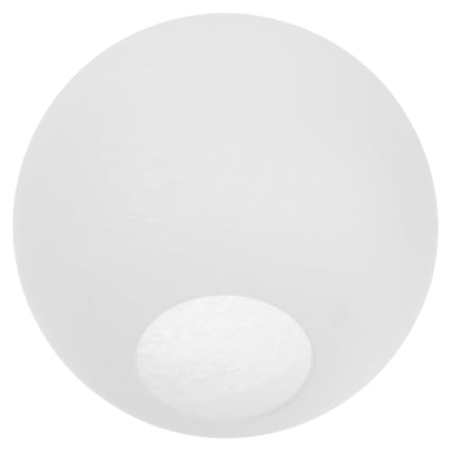 WHAMVOX Glas Lampenschirm Kugel Ersatz Lampenglas für Pendelleuchte Fassung Runde Leuchtenabdeckung Vielseitig Einsetzbar für Wohnzimmer Tischlampe Deckenleuchte von WHAMVOX