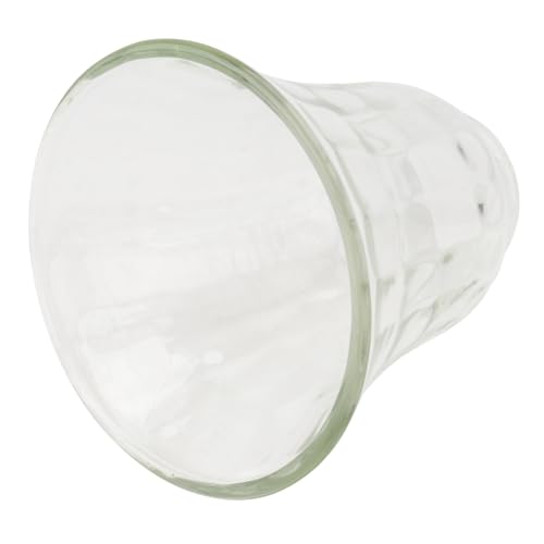 WHAMVOX Glas Lampenschirm Transparent Lampenabdeckung Ersatz Lampenschirm Für Deckenleuchte Tischlampe Mit Weichem Lichtschein Einfach Zu Montieren von WHAMVOX