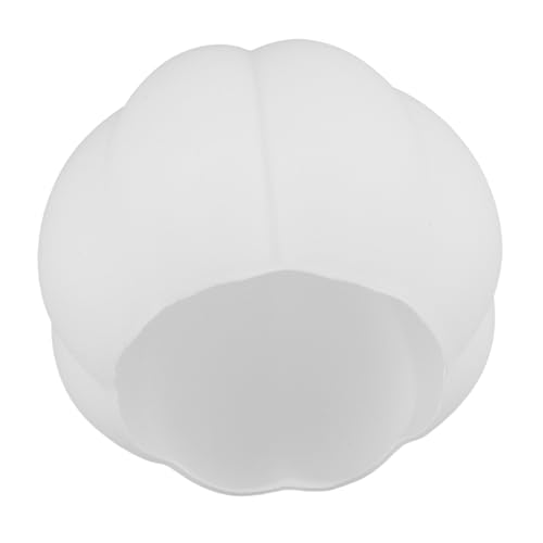 WHAMVOX Handgefertigter Glas-lampenschirm Pumpkin-form Cremig Weißer Ersatz Lampenabdeckung Rustikaler Stil Für Halloween Herbst Wohnzimmer Schlafzimmer WHAMVOX Handgefertigter Glas-lampenschirm Pumpkin-form Cremig Weißer Ersatz Lampenabdeckung Rustikaler Stil Für Halloween Herbst Wohnzimmer Schlafzimmer von WHAMVOX