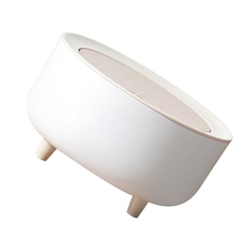 WHAMVOX Hochbeiniger Mini Tischmülleimer mit Deckel Multifunktionaler Kleiner Abfallbehälter und Aufbewahrungsbox für Büro Küche Wohnzimmer Langlebig Kompakt Schmutzabweisend WHAMVOX Hochbeiniger Mini Tischmülleimer mit Deckel Multifunktionaler Kleiner Abfallbehälter und Aufbewahrungsbox für Büro Küche Wohnzimmer Langlebig Kompakt Schmutzabweisend von WHAMVOX