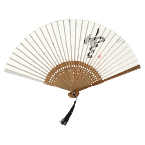 WHAMVOX Japanischer Stil Bambus Fächer mit Baumwoll Leinen Faltbarer Handfächer für und Wohnkultur Leicht Tragbarer Dekorationsfächer für Hochzeit Party und Sommerveranstaltungen WHAMVOX Japanischer Stil Bambus Fächer mit Baumwoll Leinen Faltbarer Handfächer für und Wohnkultur Leicht Tragbarer Dekorationsfächer für Hochzeit Party und Sommerveranstaltungen von WHAMVOX