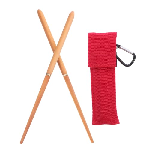 WHAMVOX Klappbare Japanische Essstäbchen aus Holz mit Tragetasche Leicht Wiederverwendbar Ergonomisch für Camping Wandern und Picknick im Freien Platzsparend und Reisegeeignet WHAMVOX Klappbare Japanische Essstäbchen aus Holz mit Tragetasche Leicht Wiederverwendbar Ergonomisch für Camping Wandern und Picknick im Freien Platzsparend und Reisegeeignet von WHAMVOX