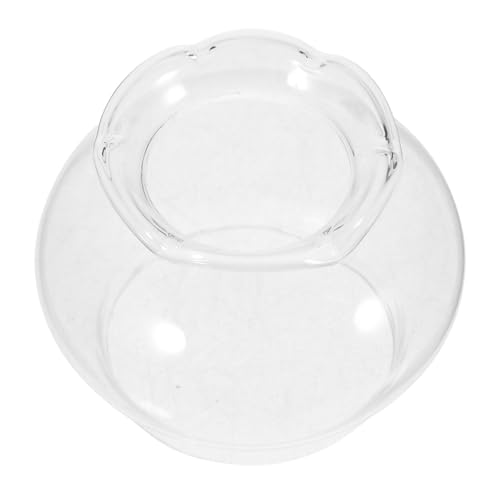 WHAMVOX Klarer Glas lampenschirm Ersatz für Petroleum Kerosinlampen Hitzebeständig Winddicht Kompatibel mit Öllampen für Innen Außenbereiche Langlebiger Schutzschirm von WHAMVOX